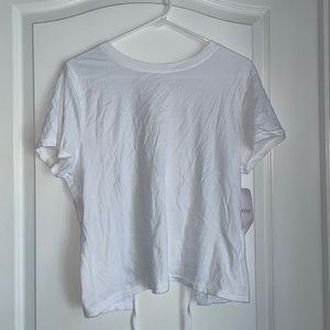 Francesca’s T-Shirt with Ties in Back